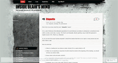 Desktop Screenshot of blairkaplancommunications.wordpress.com