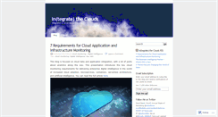 Desktop Screenshot of cloudintegration.wordpress.com