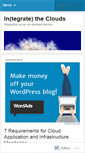 Mobile Screenshot of cloudintegration.wordpress.com