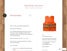 Tablet Screenshot of colourmefiji.wordpress.com