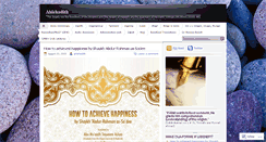 Desktop Screenshot of ahlehadith.wordpress.com