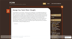 Desktop Screenshot of fcvw.wordpress.com