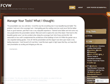 Tablet Screenshot of fcvw.wordpress.com