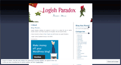 Desktop Screenshot of logish.wordpress.com