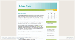 Desktop Screenshot of gelagatanwar.wordpress.com