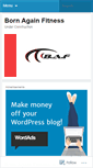 Mobile Screenshot of bornagainfit.wordpress.com