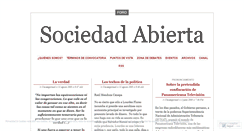 Desktop Screenshot of libertadperu.wordpress.com