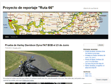 Tablet Screenshot of moteros66.wordpress.com