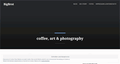 Desktop Screenshot of bigbrot.wordpress.com