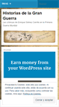 Mobile Screenshot of historiasdelagranguerra.wordpress.com