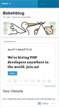 Mobile Screenshot of bebehblog.wordpress.com