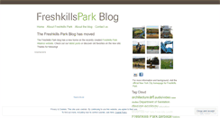 Desktop Screenshot of freshkillspark.wordpress.com