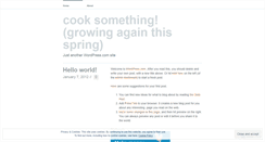 Desktop Screenshot of growsomethingrva.wordpress.com