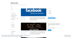 Desktop Screenshot of openyouriris.wordpress.com