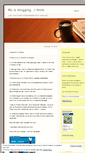 Mobile Screenshot of moisbloggingithink.wordpress.com