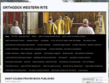 Tablet Screenshot of orthodoxwesternrite.wordpress.com