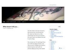 Tablet Screenshot of ceciliabergdahl.wordpress.com