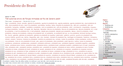 Desktop Screenshot of presidentedobrasil.wordpress.com