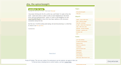 Desktop Screenshot of epicurious.wordpress.com