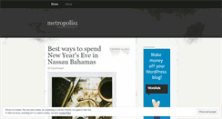 Desktop Screenshot of metropolis1.wordpress.com