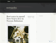 Tablet Screenshot of metropolis1.wordpress.com