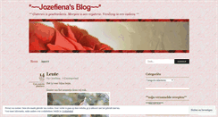 Desktop Screenshot of jozefiena.wordpress.com