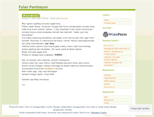 Tablet Screenshot of pambayun.wordpress.com