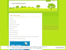 Tablet Screenshot of love2children.wordpress.com