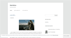 Desktop Screenshot of kairotico.wordpress.com