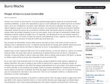 Tablet Screenshot of burromocho.wordpress.com