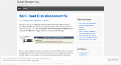 Desktop Screenshot of fvandonk.wordpress.com