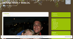 Desktop Screenshot of mchalefamily.wordpress.com