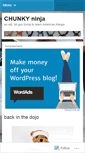 Mobile Screenshot of chunkyninja.wordpress.com