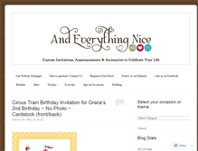 Tablet Screenshot of andeverythingniceblog.wordpress.com