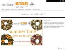 Tablet Screenshot of deliverstar.wordpress.com