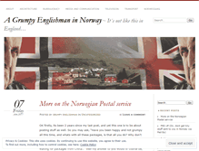 Tablet Screenshot of grumpyenglishmaninnorway.wordpress.com