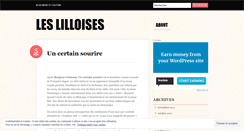 Desktop Screenshot of leslilloises.wordpress.com