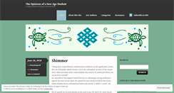 Desktop Screenshot of newopinions.wordpress.com