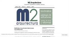 Desktop Screenshot of m2arquitectura.wordpress.com