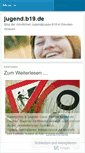 Mobile Screenshot of jugendb19.wordpress.com