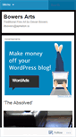 Mobile Screenshot of devanbowers.wordpress.com