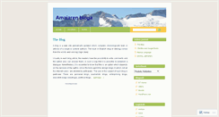 Desktop Screenshot of amaiaris.wordpress.com