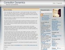 Tablet Screenshot of consultordynamics.wordpress.com