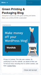 Mobile Screenshot of greenlabelman.wordpress.com