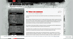 Desktop Screenshot of lamoradadeportiva.wordpress.com