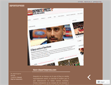 Tablet Screenshot of deportexpress.wordpress.com