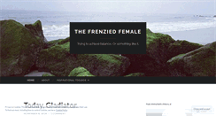 Desktop Screenshot of frenziedfemale.wordpress.com