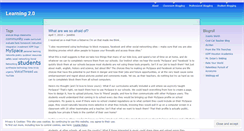 Desktop Screenshot of learningtwopointo.wordpress.com