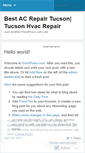Mobile Screenshot of acrepairtucsonhvac.wordpress.com