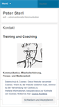 Mobile Screenshot of petersterl.wordpress.com